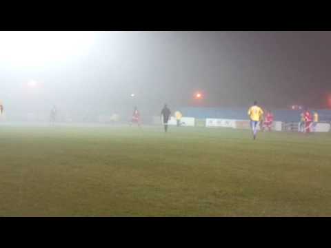 Canvey Island 2-2 Merstham.  Ryman Isthmian League Premier Division.  Sat17Dec2016