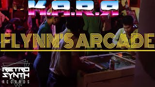 K.A.R.R - Flynn's Arcade (Music Video)  | RetroSynth (Outrun / Shredwave)