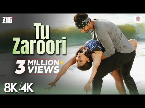 Tu Zaroori - 8K/4K Music Video | Karanvir Sharma | Mannara | Zid | Sunidhi Chauhan | Sharib Sabri