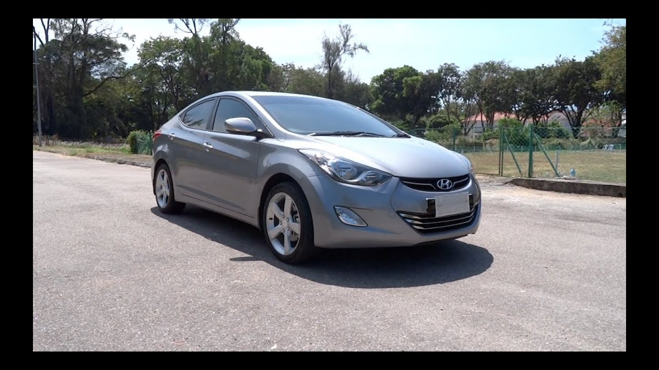 2013 Hyundai Elantra 1.8 Premium Start-Up, Full Vehicle Tour and Test Drive