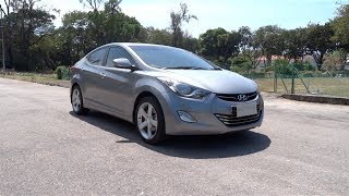 2013 Hyundai Elantra 1.8 Premium Start-Up, Full Vehicle Tour and Test Drive