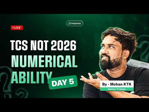 🔴 TCS NQT 2026 Numerical Ability LIVE | Number System, LCM & HCF PYQs + Shortcuts