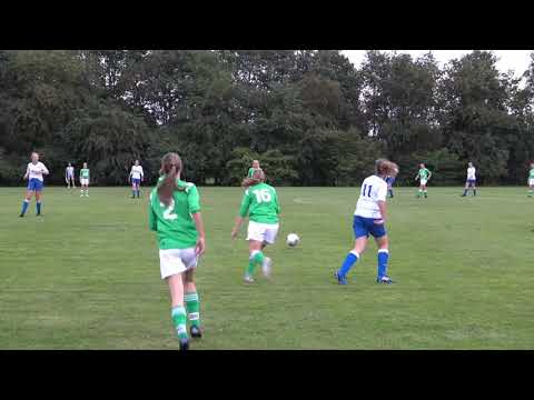 Fc Berghuizen MO17-1 tegen VV Den Ham MO19-1