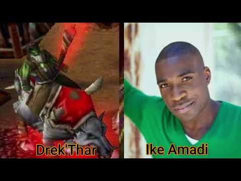 Character and Voice Actor -  Warcraft 3 Frozen Throne - Drek'Thar - Ike Amadi