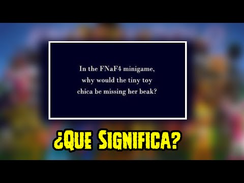 ¿Qué Significan Los Teasers Con Palabras De Five Nights At Freddy's World? | FNAF World