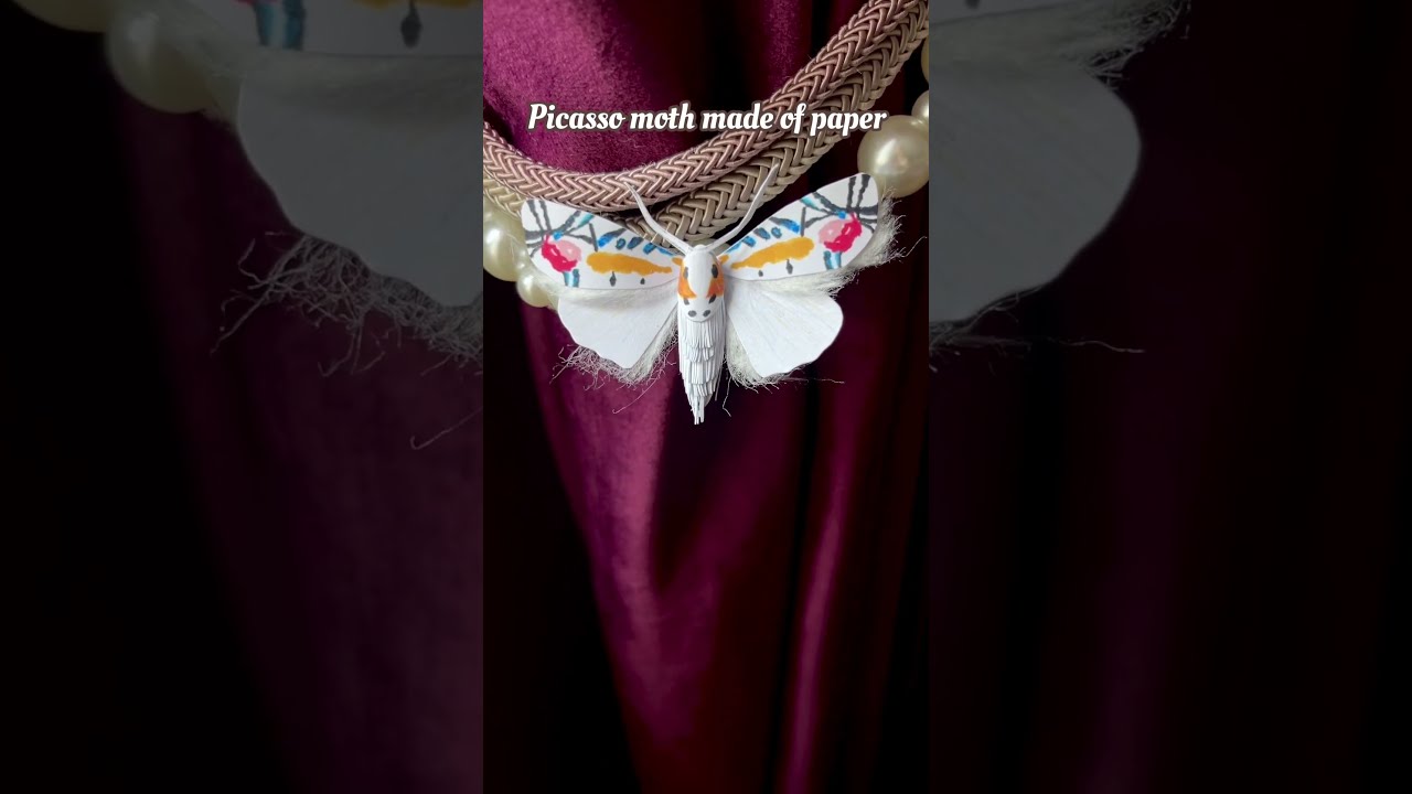 Making Paper Picasso Moths