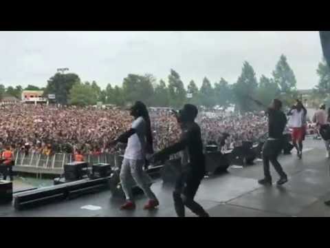 @WSTRNmusic Brings Out @Fredo At @WirelessFest Main Stage 2016 crowd goes crazy @ceomouth