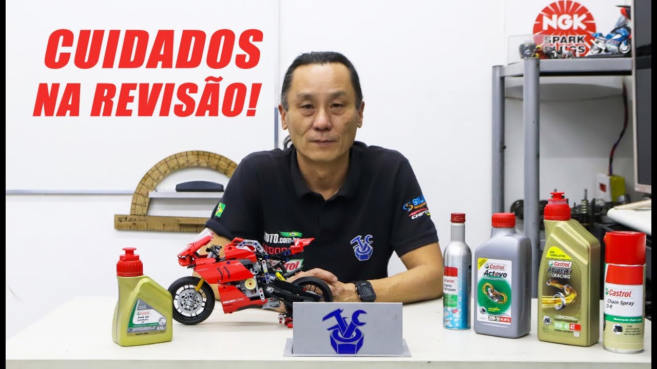CUIDADOS NA REVISÃO DA SUA MOTO!