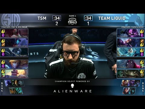 TSM vs TL Game 4 - 2019 LCS Spring Finals - Team Liquid vs Team SoloMid