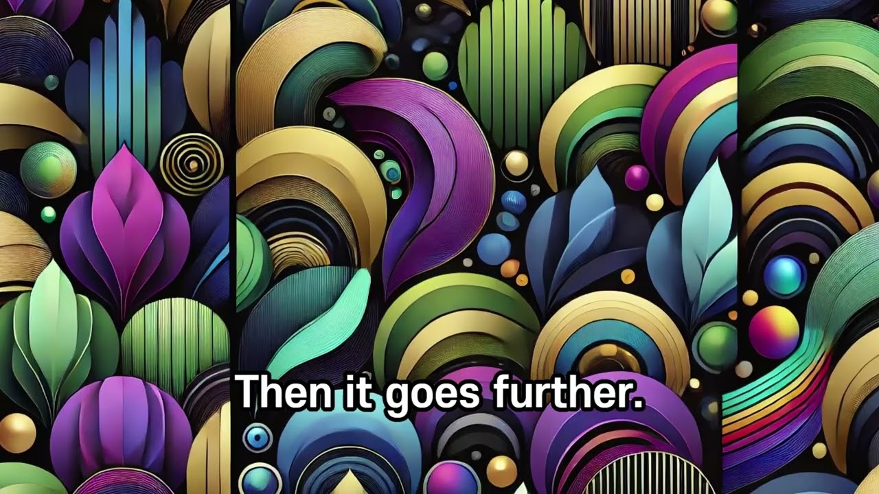 Abstract Leaf Geometry | Modern Color Pattern Design