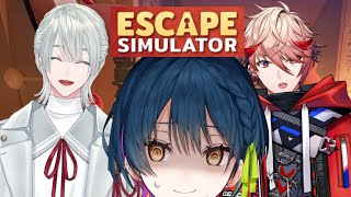 - 【Escape Simulator】脱出させていただく👊【にじさんじ/弦月藤士郎/セラフ・ダズルガーデン/山神カルタ】
