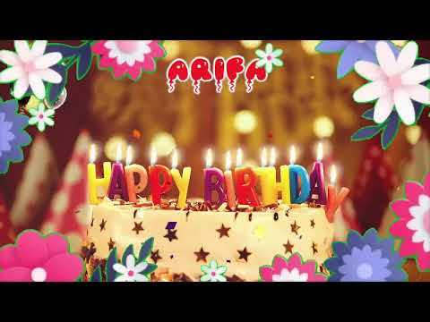ARIFA birthday song – Happy Birthday