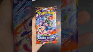 Got somethinggg — chaos rising 🫣 #pokemon #pokemoncards #pokemontcg #fyp #larstcg