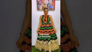 🆕 MISHONO MIPYA YA MAGAUNI MAREFU YA VITENGE #zamakalefashion #fashion #africandressstyles #love