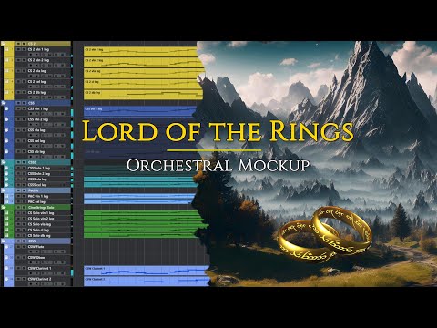 The Lord of the Rings - Howard Shore | Orchestral MIDI Mockup | Cubase