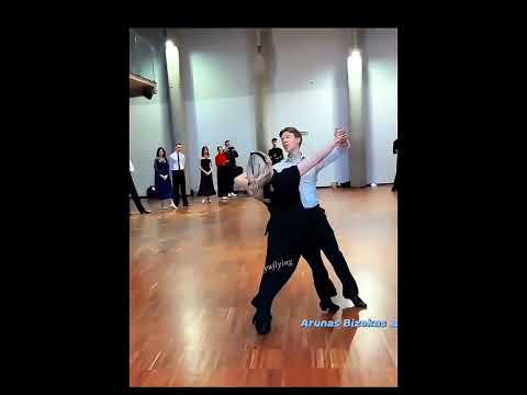 Arunas Bizokas & Lyn Marriner-教学示范 Slow  Foxtrot