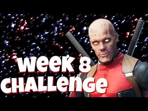 How to unlocked NEW style Deadpool Unmasked skin week 8 challenges fortnite Battle Royal