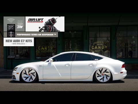 NEW 2012-18 Audi A6 C7 Kits from Air Lift Performance