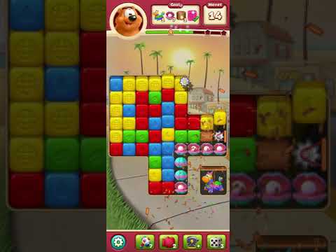 Toon Blast Level 3222 - NO BOOSTERS