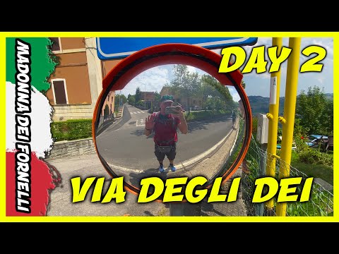 VIA DEGLI DEI TAPPA 2 BRENTO MOZUNO MADONNA DEI FORNELLI IN TENDA