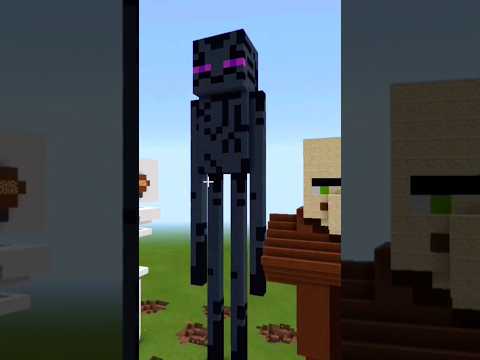 The Minecraft Maniacs - GIANT MOBS vs TNT EXPERIMENT in Minecraft #shorts #minecraft #mobs #tnt #minecraftshorts