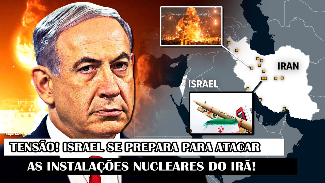 Tensão! Israel se prepara para atacar as instalações nucleares do Irã!