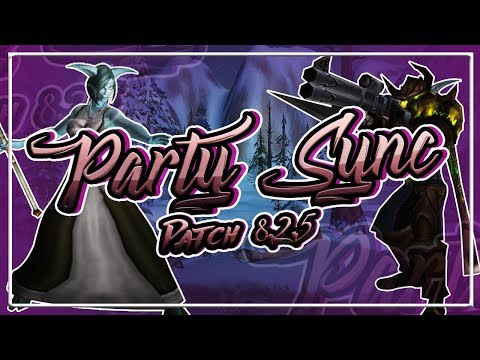 FIRST LOOK: Party Sync Feature│Patch 8.2.5│Battle for Azeroth