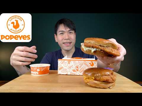 Popeyes has the BEST Fish Sandwich in Fast Food