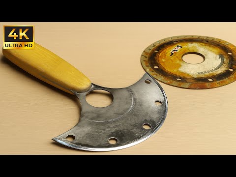 Millions of People Still Don’t Know How to Make a DIY Moon Leather Cutting Knife From a Diamond Disc