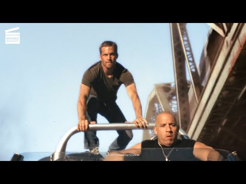 Fast Five: Train heist HD CLIP