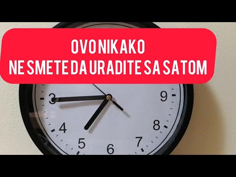 SAT NIKAKO NE SMETE DRŽATI NA OVOM MESTU U KUĆI: Mnogi to ne znaju, a priziva NESREĆU!