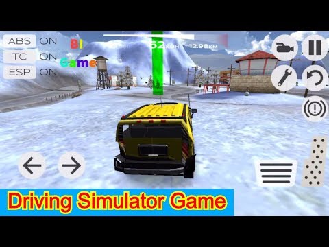 Extreme SUV Driving Simulator - Yellow Car Control Game Run By Checkpoints - Android Gameplay