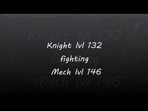 Knight lvl 132 vs Mech lvl 146 / Priston Tale
