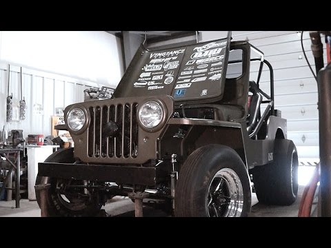 LSX Willys Jeep Headers & Exhaust