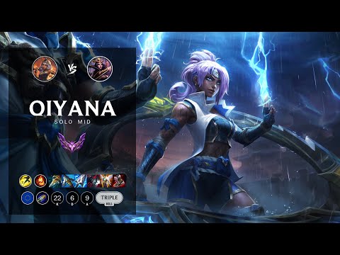 Qiyana Mid vs LeBlanc - EUW Master Patch 12.14