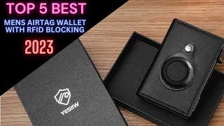Best Mens Airtag Wallet with RFID Blocking 2023 | Top 5 Best Mens Airtag Wallet with RFID Blocking