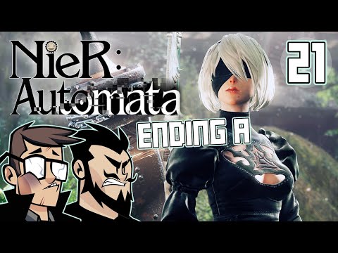 Nine Lives - Let's Play Nier: Automata - PART 21 Ending A