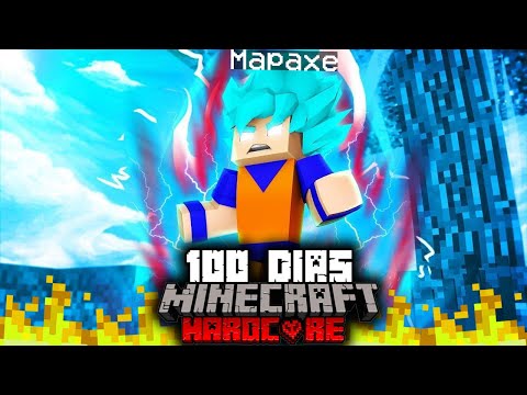 🟠I survived 100 days BEING GOKU in Minecraft HARDCORE...This is what happened