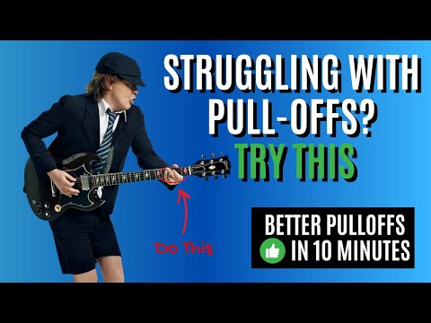 The Best Way To Learn & Practise Pull-Offs On Guitar (Instant Fix So You Never Struggle Again)