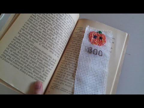 DIY SEMN DE CARTE PE HALLOWEEN | pe etamina📖🔥