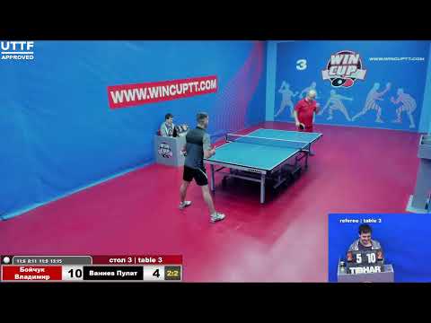 Шарпай 3-1 Зубко/Бойчук 3-2 Ваниев Турнир  Восток 6 WINCUP 08.10.21 Прямая Трансляция Зал 3