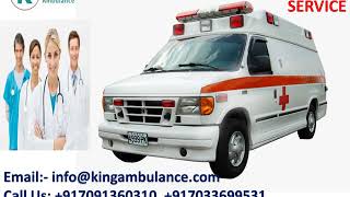 Get ICU-Setup Road Ambulance Service in Ranchi and Bokaro by King