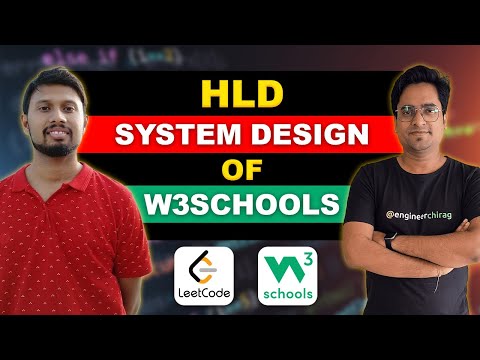 Frontend System Design of W3Schools