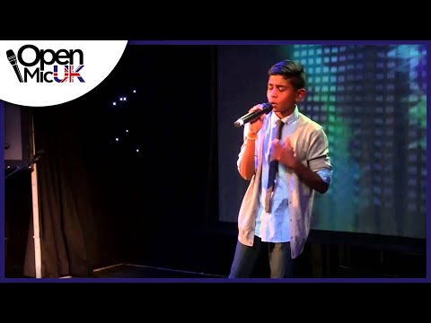 EYES WIDE SHUT - JLS performed by SHANE at Open Mic UK singing competition Camden Regional Final