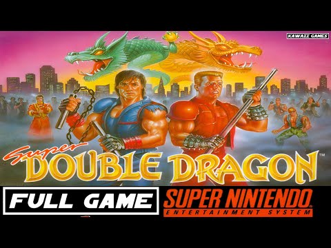 Super Double Dragon [SNES] Gameplay Walkthrough FULL GAME [4K60ᶠᵖˢ🔴]