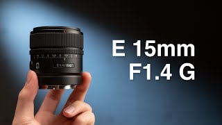 Video thumbnail for Sony's Brightest APS-C Lens Yet - Sony E 15mm F1.4 G by ZY Cheng