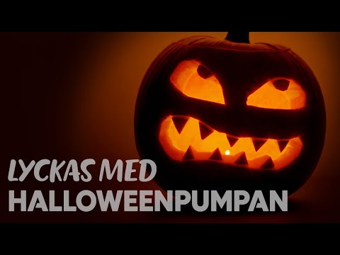 Så skär du en pumpa till Halloween