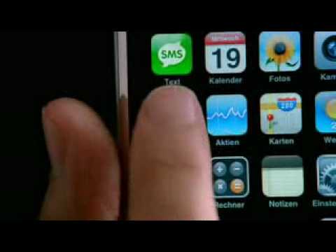Erste iPhone Werbung in Deutschland!