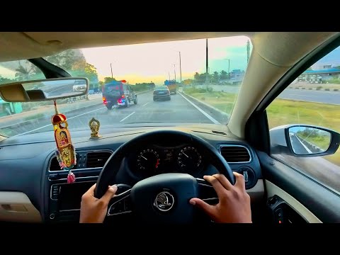 Skoda Rapid 1.5 TDI POV | Chasing VW Vento! | TDI vs TSI
