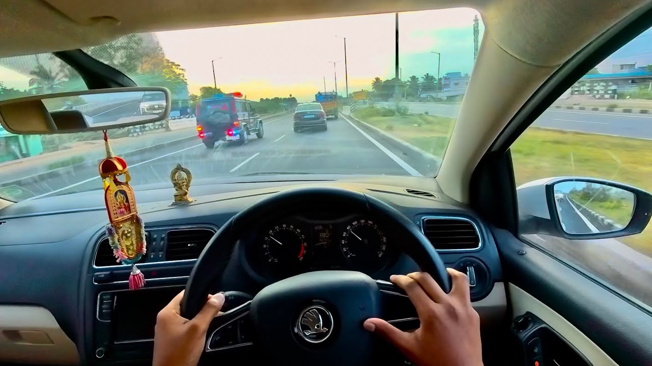 Skoda Rapid 1.5 TDI POV | Chasing VW Vento! | TDI vs TSI